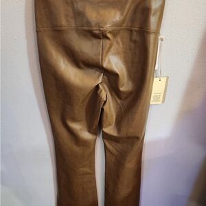Wilfred Brown Leather Pants